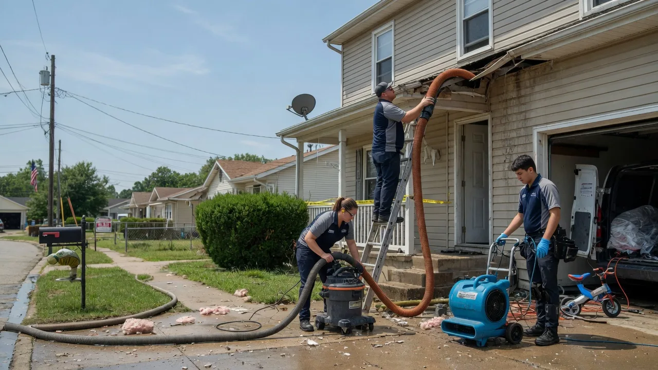 Water Damage Restoration in Oskaloosa, KS near me